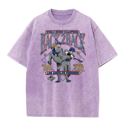 Dynasty Champions Retro Graphic Tee – Vintage Washed Heavy Cotton T-Shirt