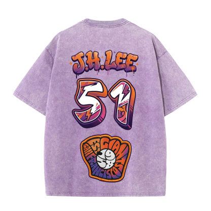 Giants Baseball 51 Tee – J.H. Lee Graphic Vintage Washed T-Shirt