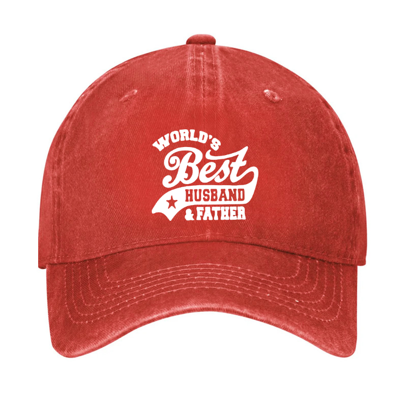 Father's Day* World's Best Husband & Father Hat