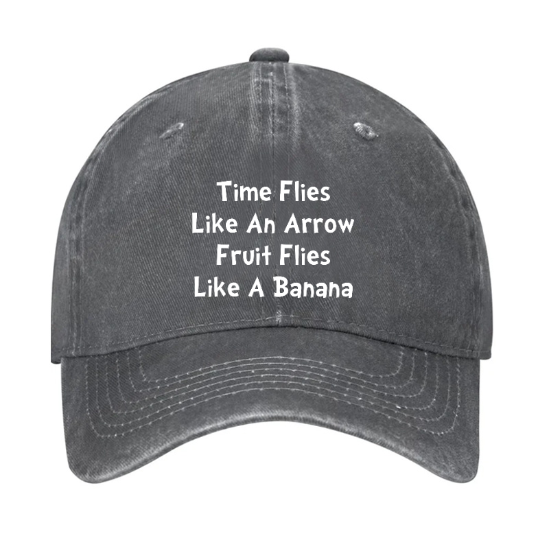 Time Flies Like An Arrow Fruit Flies Like A Banana Hat