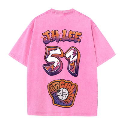 Giants Baseball 51 Tee – J.H. Lee Graphic Vintage Washed T-Shirt