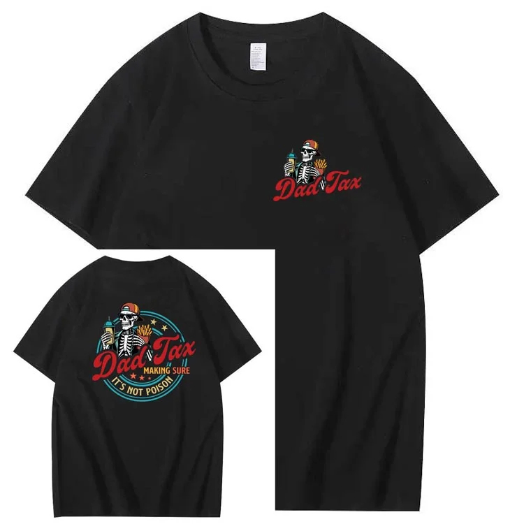 Dad Tax Pattern Print T-Shirt