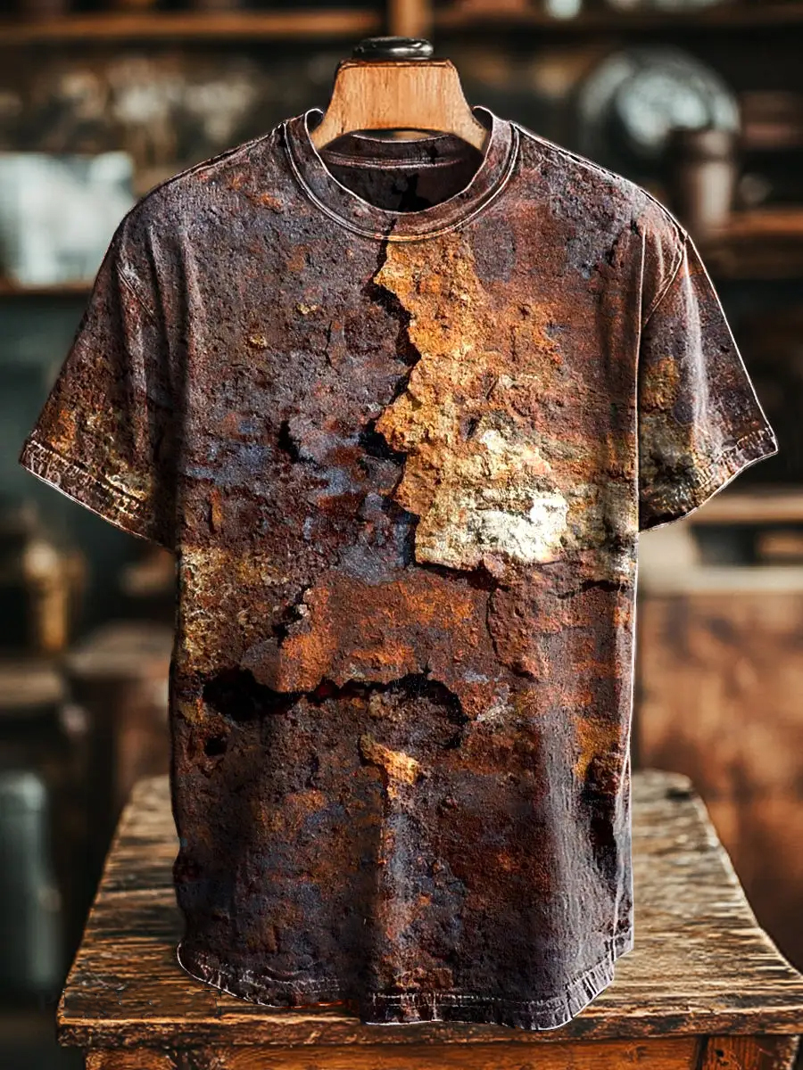 Aged Paint Texture Art Print T-Shirt
