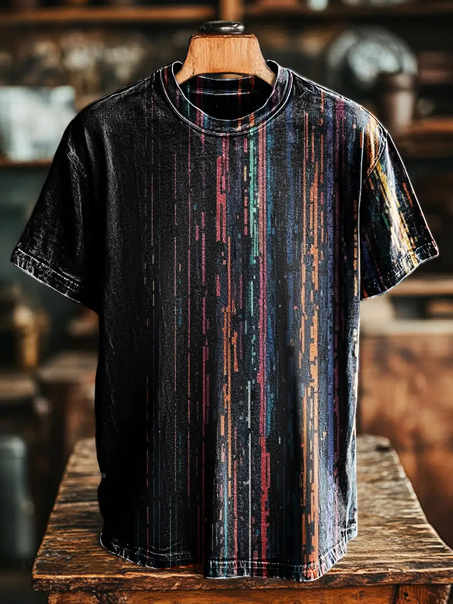 Abstract Line Art T-Shirt
