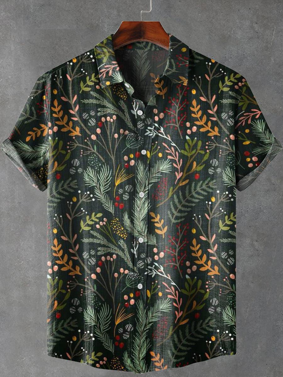 Vintage Floral Print Shirt