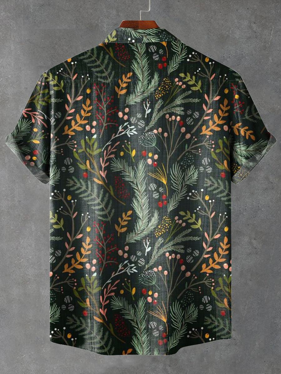 Vintage Floral Print Shirt
