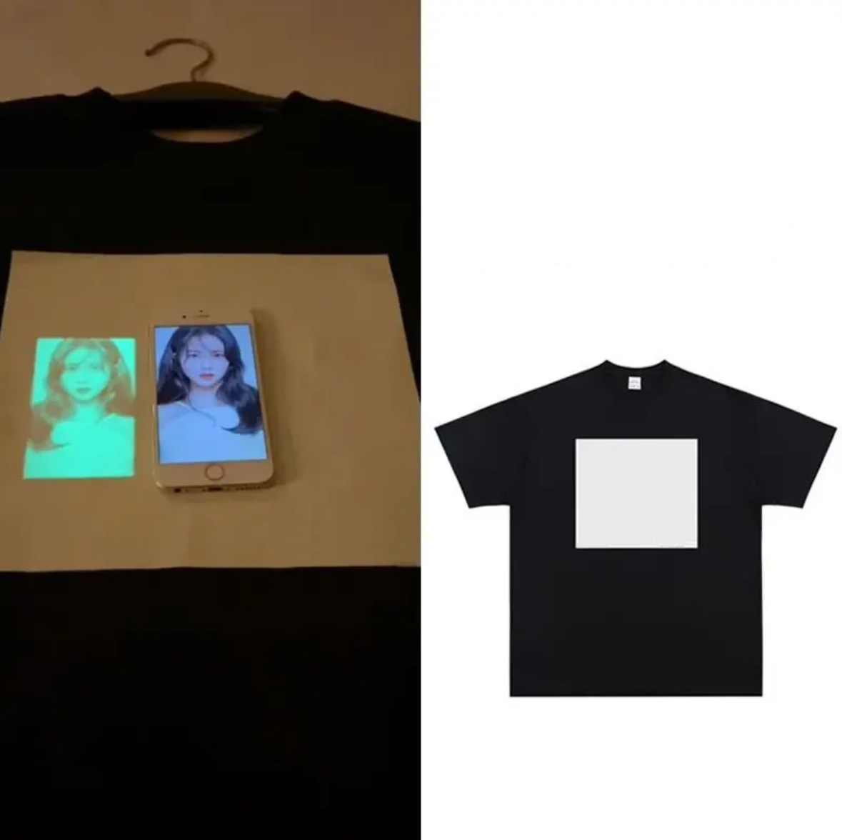 DIY Fluorescent T - shiret