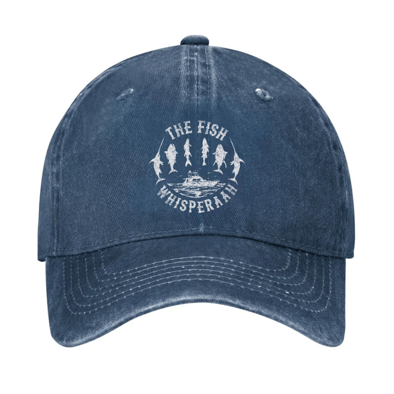 The Fish Whisperaah Funny Men Hat
