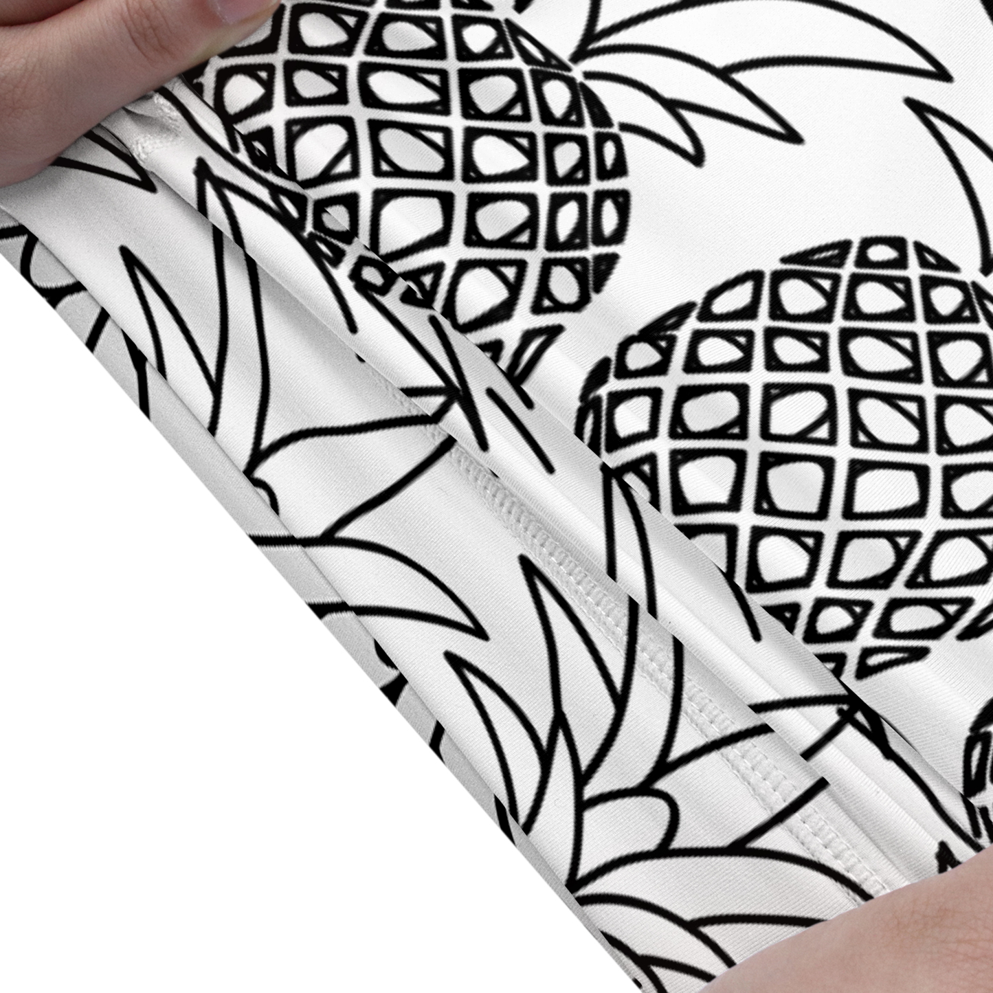 Cool Pineapple (Compression Lined Swim Trunks)