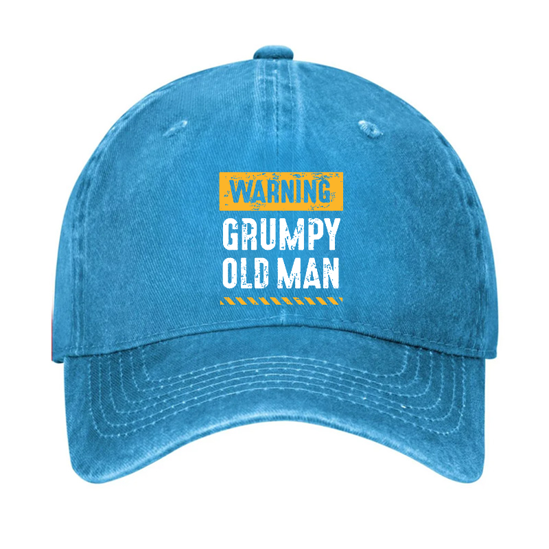 WARNING GRUMPY OLD MAN Hat