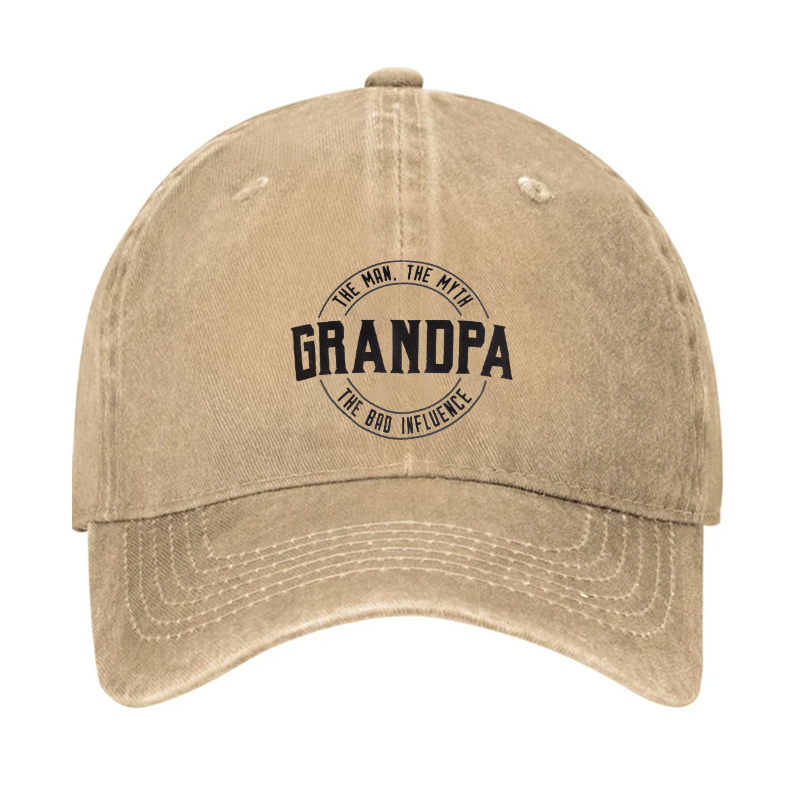 Grandpa The Man The Myth The Legend Hat