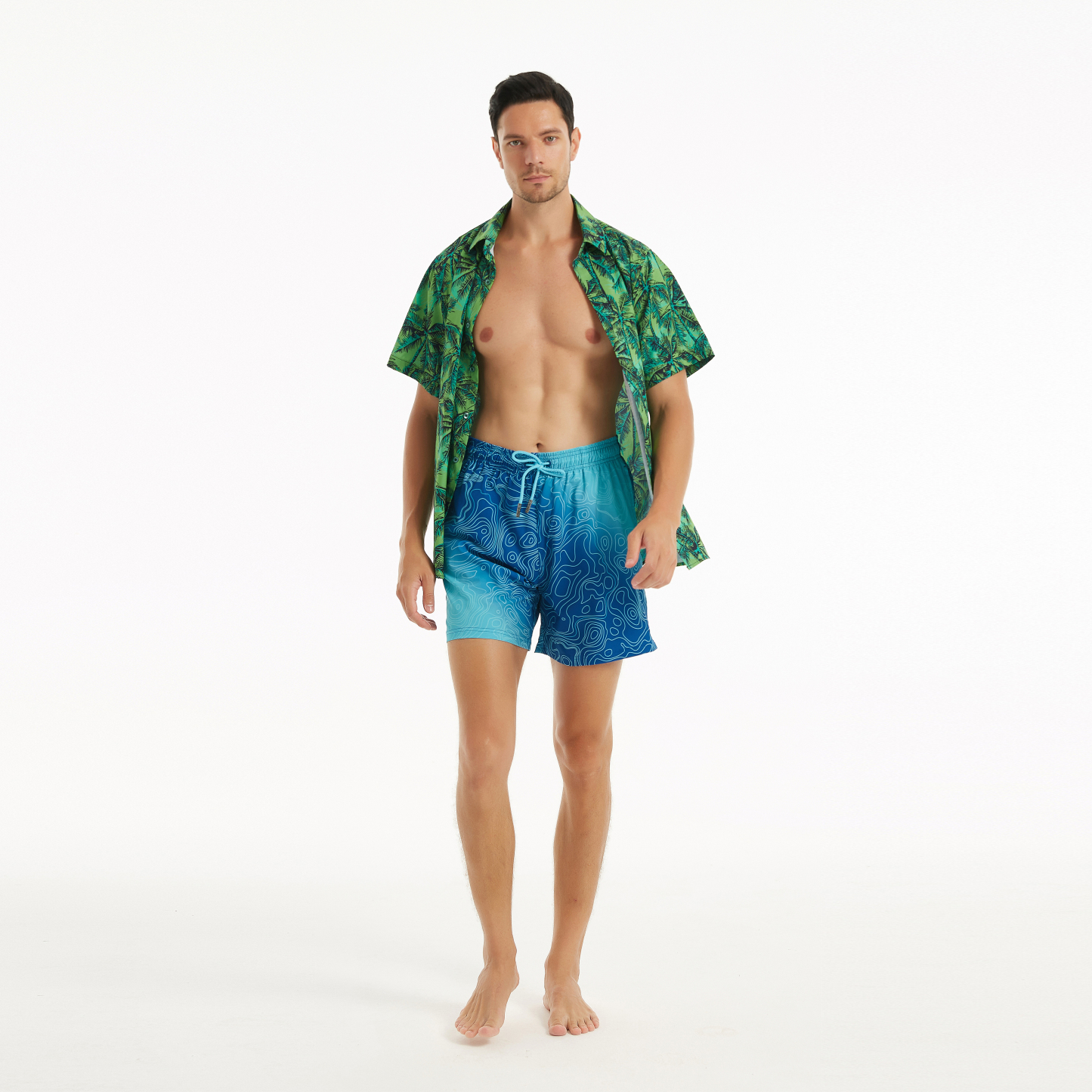Ocean Soul (Compression Lined Swim Trunk)