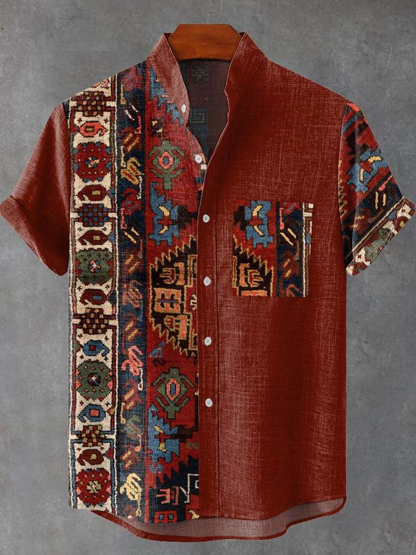 African Inspired Tribal Print Shirt