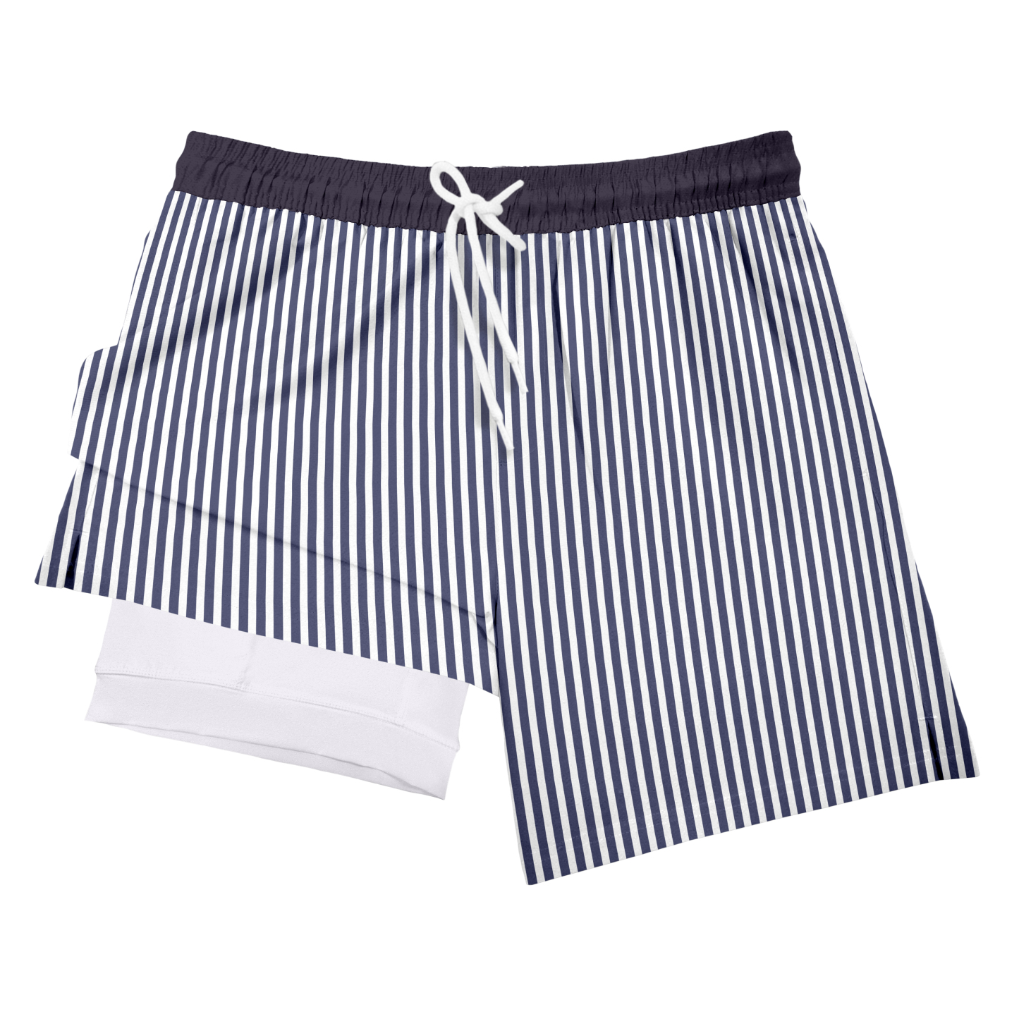 Light Blue Stripe (Hybrid Gym/Swim Shorts)