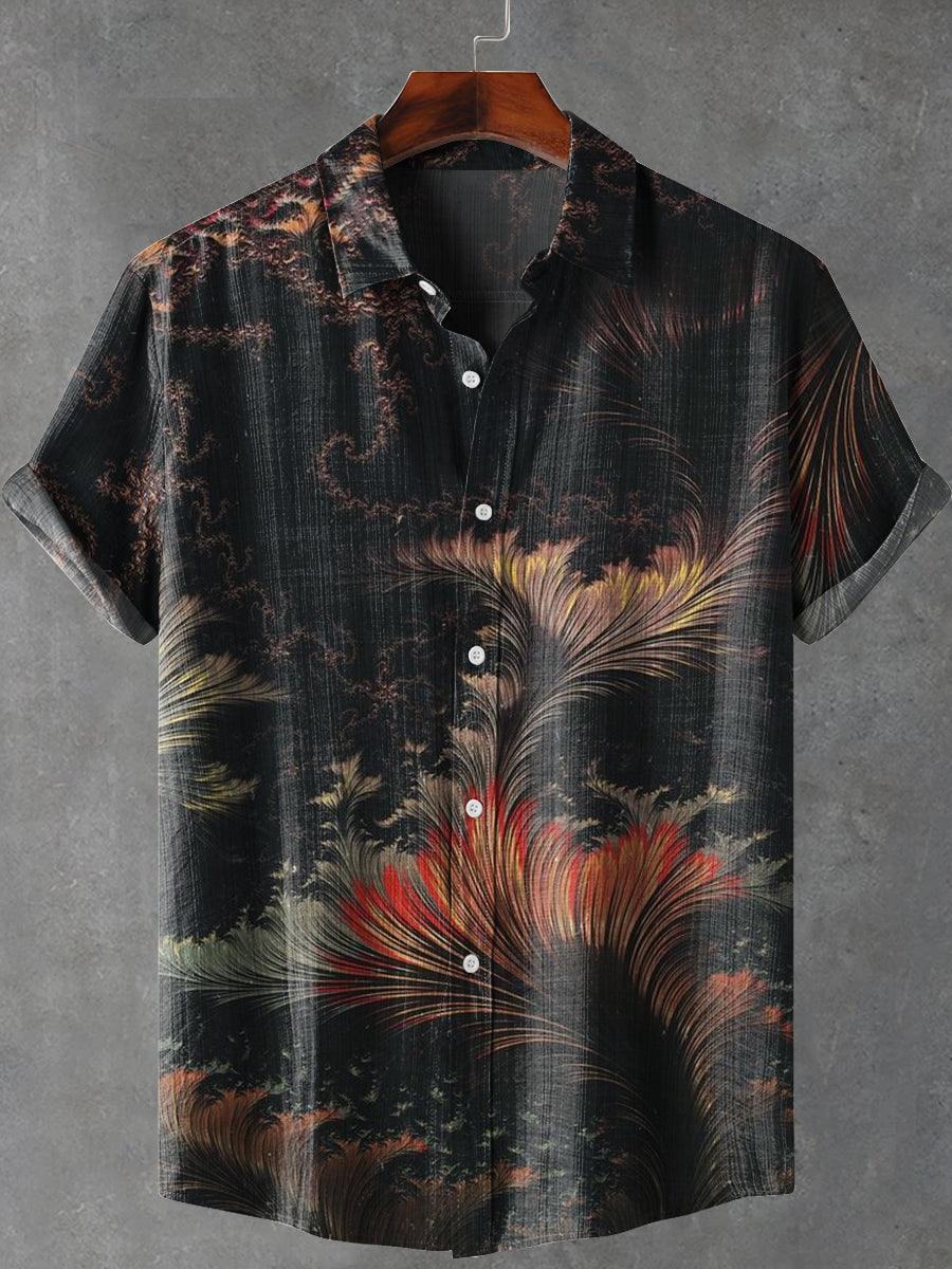 Casual Vintage Floral Shirt