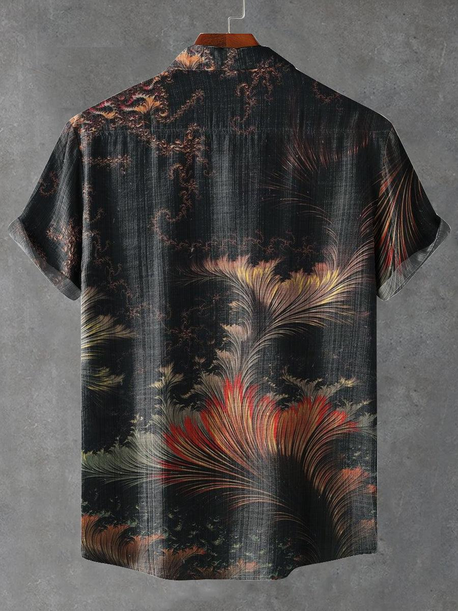 Casual Vintage Floral Shirt