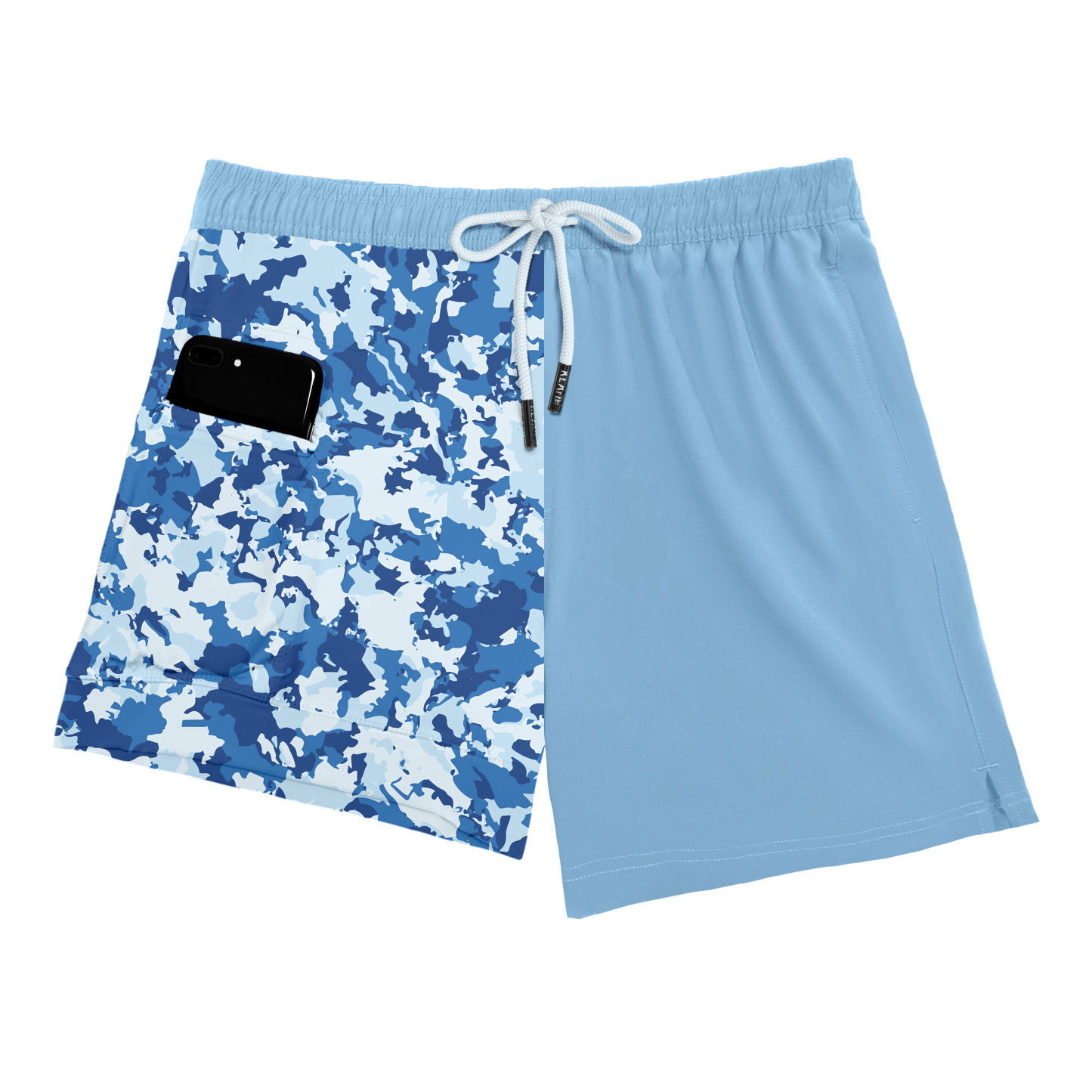Camouflage Aqua (Hybrid Gym/Swim Shorts)