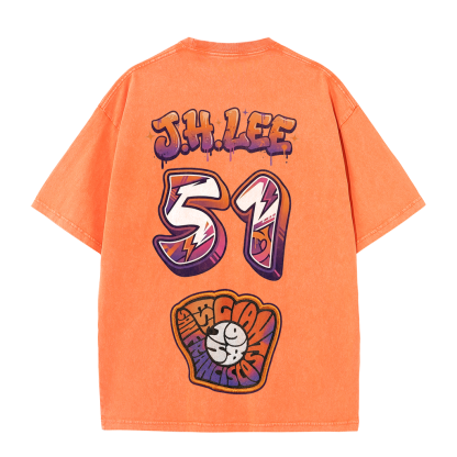 Giants Baseball 51 Tee – J.H. Lee Graphic Vintage Washed T-Shirt