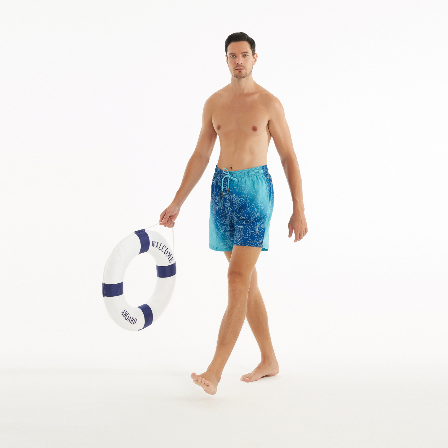 Ocean Soul (Compression Lined Swim Trunk)