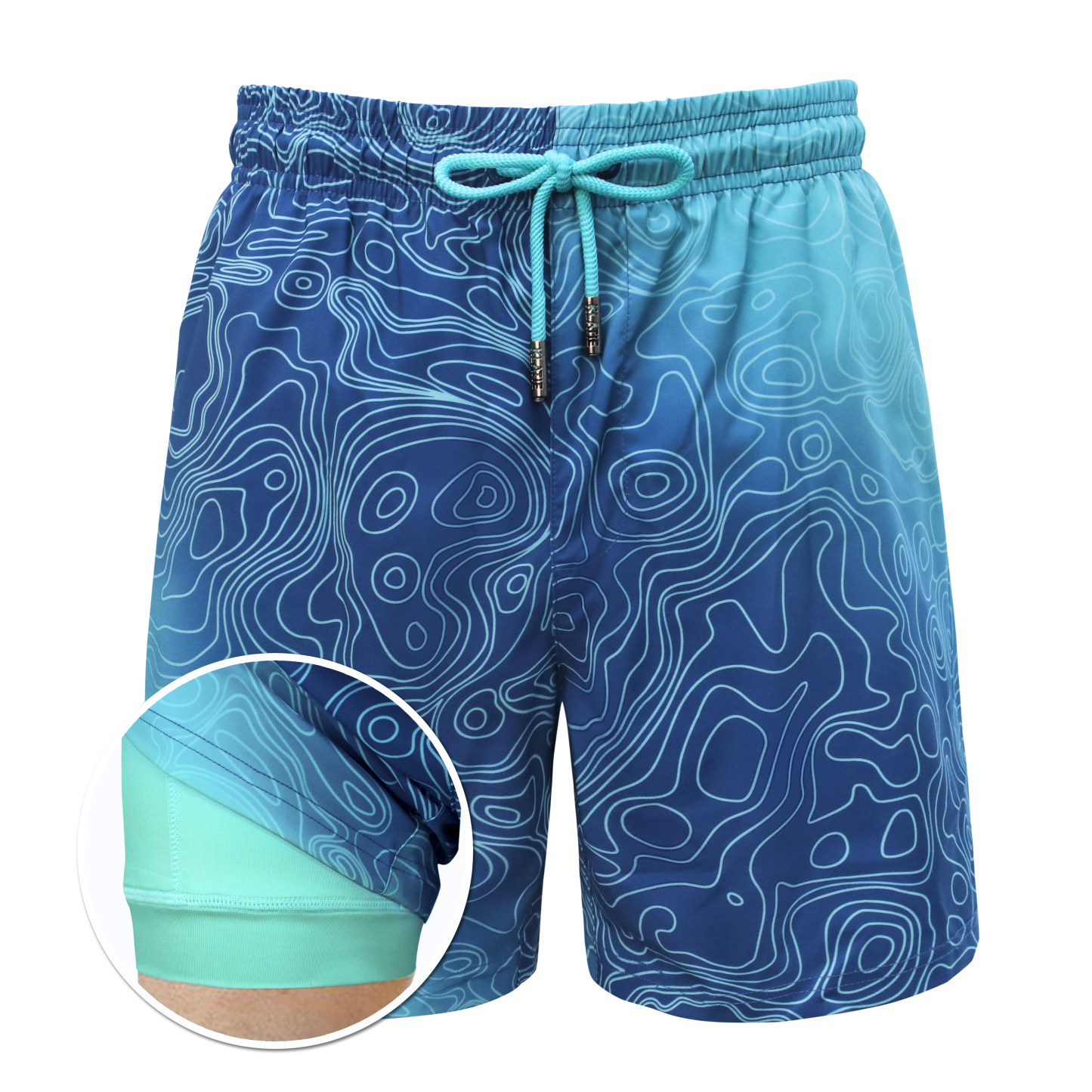 Ocean Soul (Compression Lined Swim Trunk)