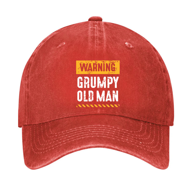 WARNING GRUMPY OLD MAN Hat