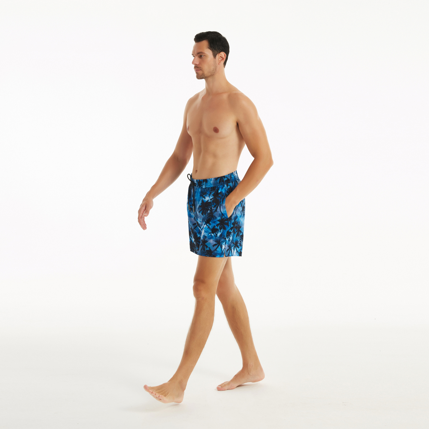 Moonlight Jungle (Compression Lined Swim Trunk)