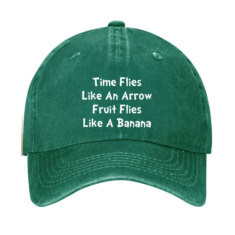 Time Flies Like An Arrow Fruit Flies Like A Banana Hat