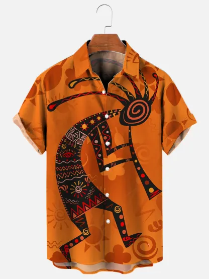Tribal Vintage Kokopelli T-Shirt