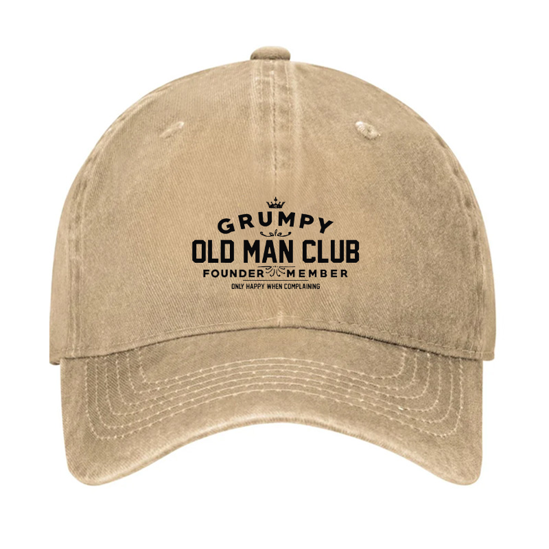 Grumpy Old Man Club Hat