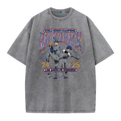 Dynasty Champions Retro Graphic Tee – Vintage Washed Heavy Cotton T-Shirt