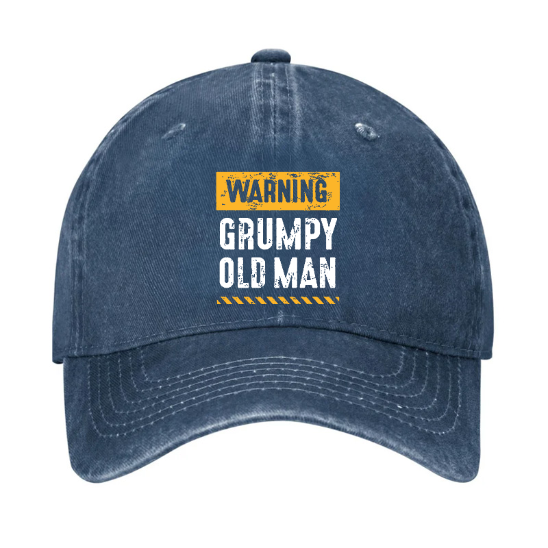 WARNING GRUMPY OLD MAN Hat