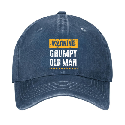 WARNING GRUMPY OLD MAN Hat