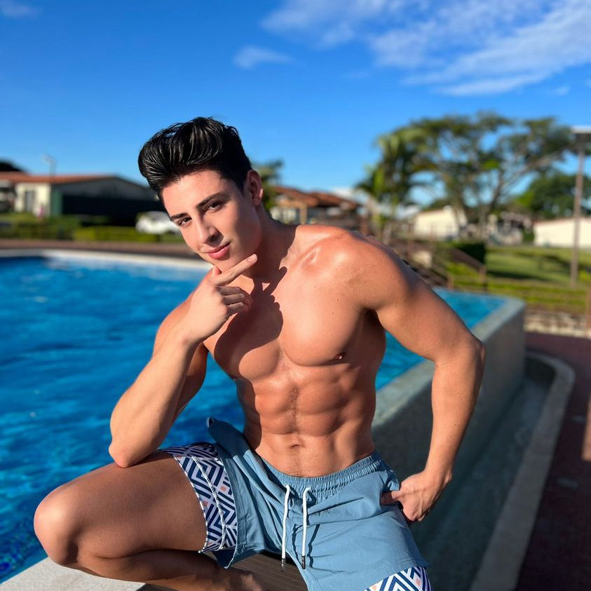 Blue Steel (Hybrid Gym/Swim Shorts)