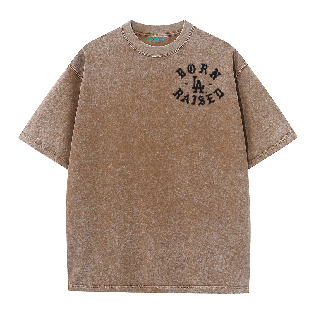 Back to Back Champions Vintage Washed T-Shirt – LA Born Raised Graphic Streetwear Tee