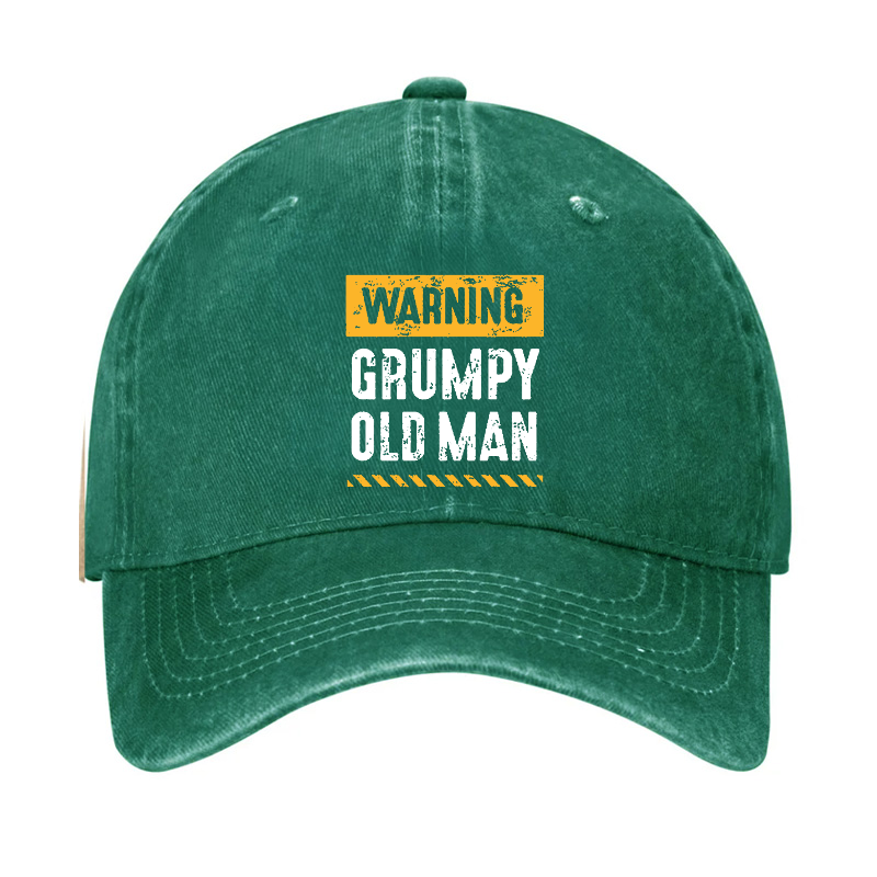 WARNING GRUMPY OLD MAN Hat