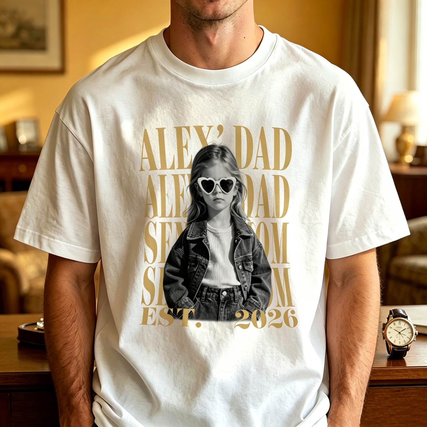 Camisa Personalizada Con Foto Vintage De Papá: Camisa Personalizada Del Día Del Padre Con Foto De Niños, Camisa Divertida De Papá, Camisa Del Mejor Papá De Todos Los Tiempos, Regalo De Papá Nuevo - miscalcetinescaramx