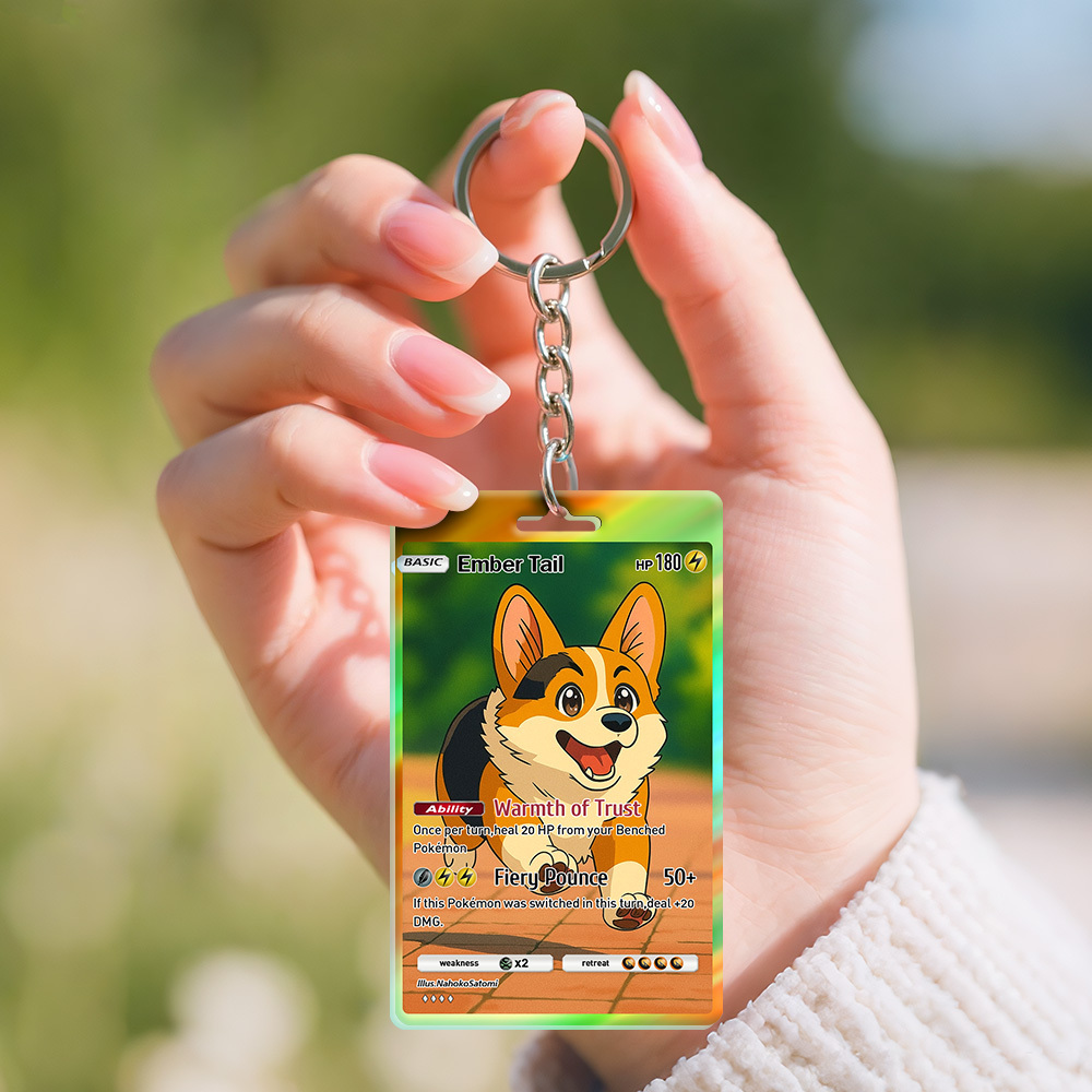 Llavero De Estilo De Dibujos Animados Personalizado, Regalo Perfecto, Regalo De Dibujos Animados Personalizado Con Foto Y Texto, Llavero De Acrílico, Regalo - miscalcetinescaramx