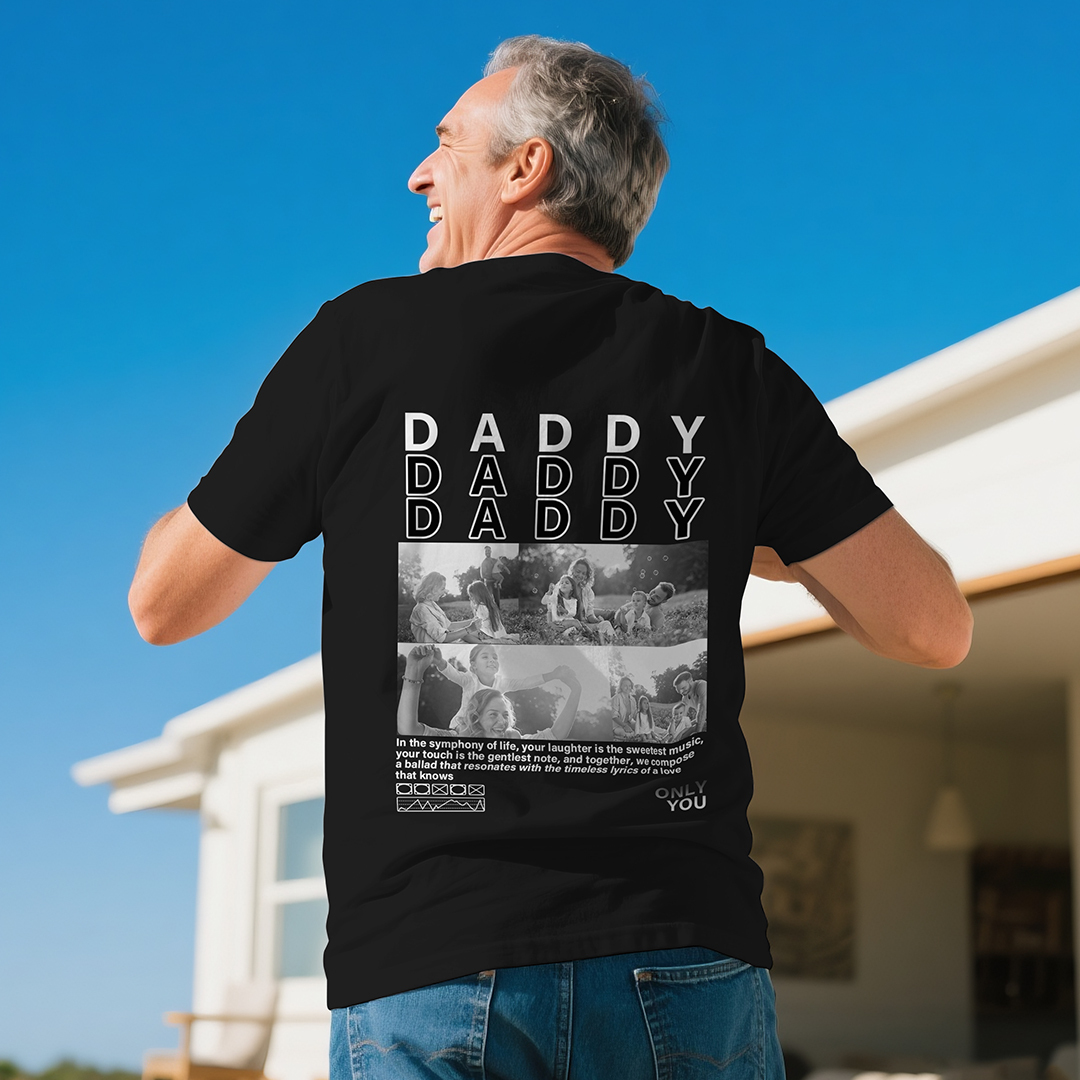 Camisetas con foto personalizadas Camisetas con foto personalizadas Regalos para el Día del Padre