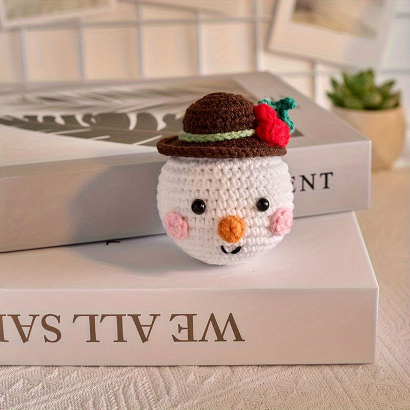 Macetas Navideñas De Ganchillo Hechas A Mano: Decoración Festiva Para El Hogar Y La Oficina. - miscalcetinescaramx