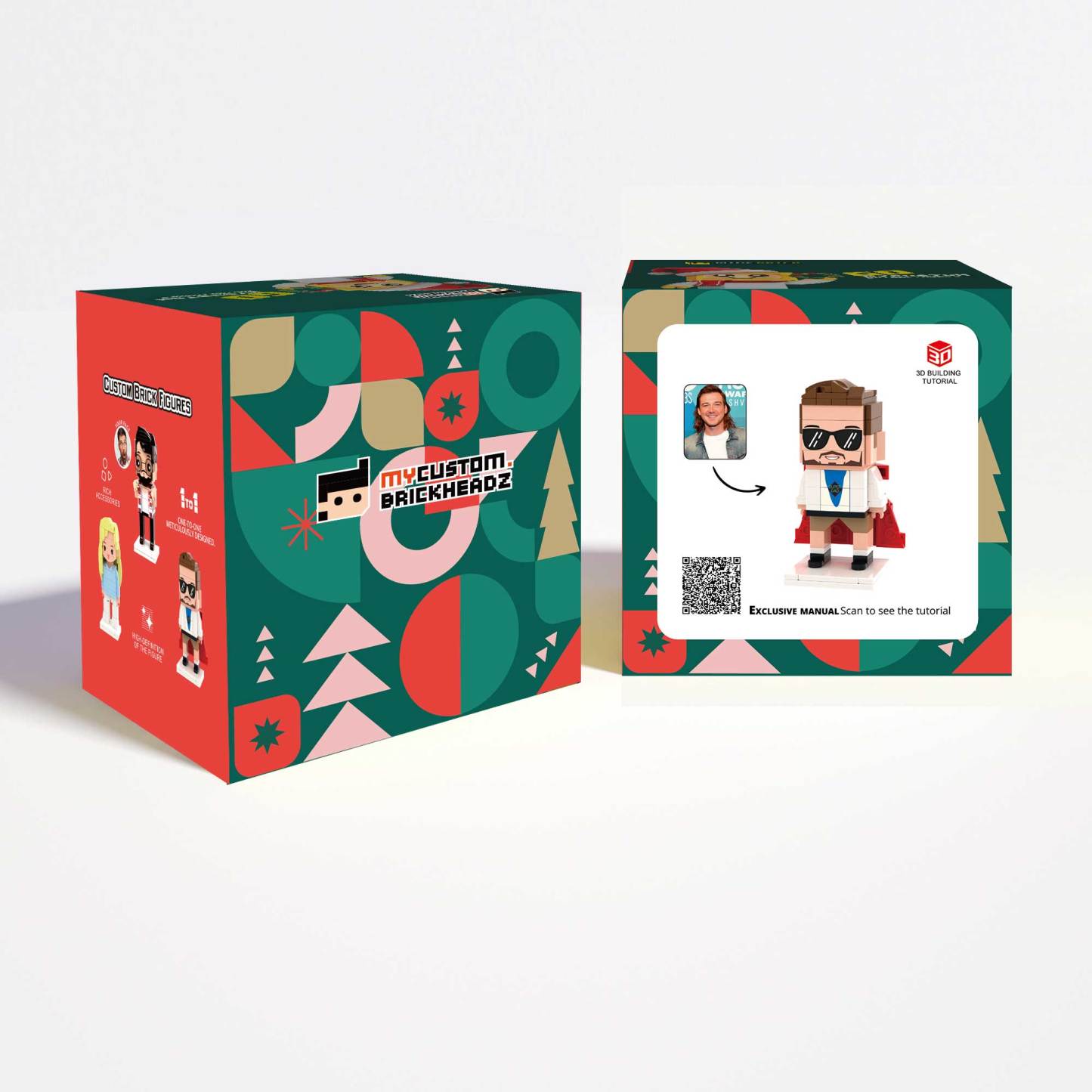 Exclusive Gift Box  Brick Figure