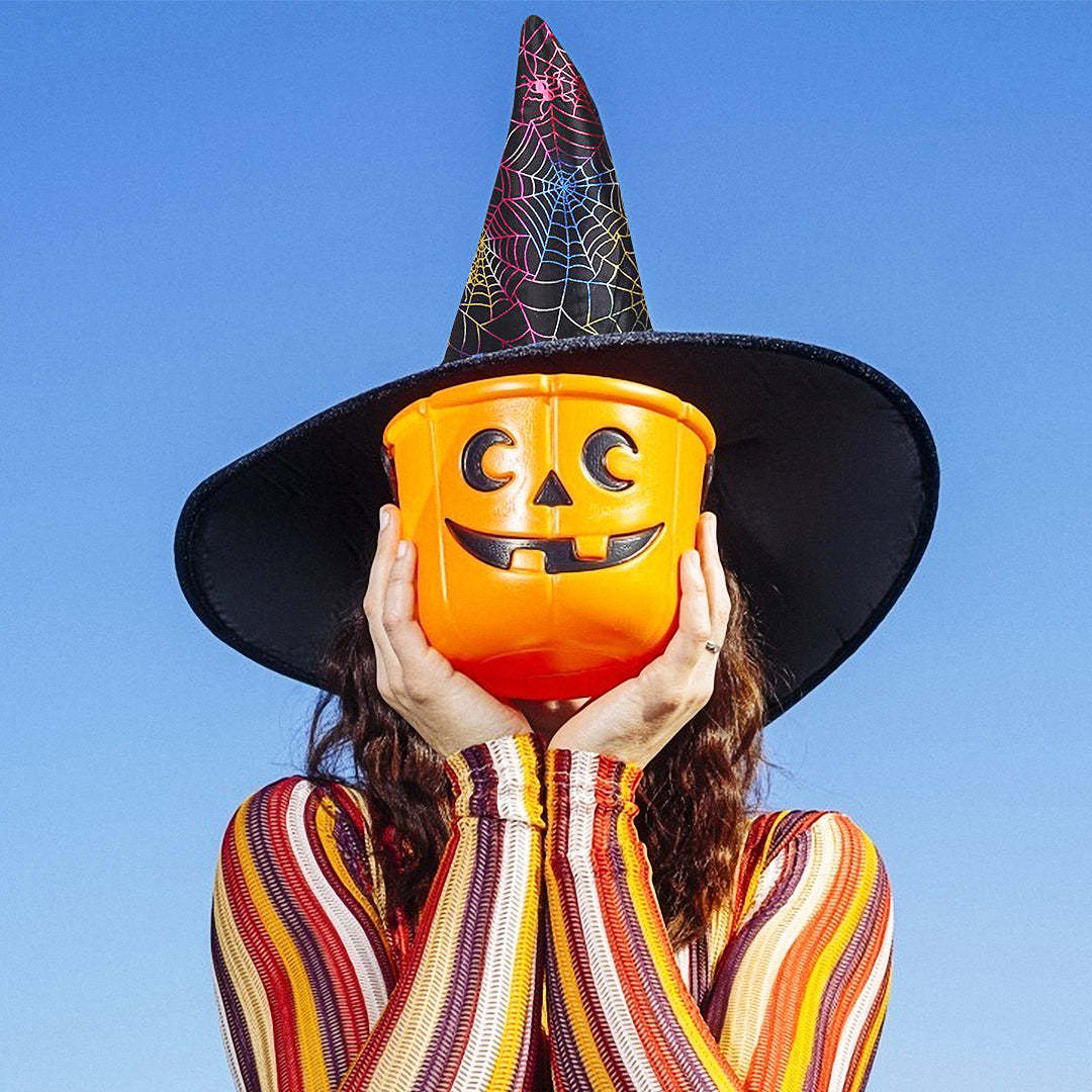 Sombrero De Mago Para Halloween, Disfraz De Fantasmas Para Festivales - Huella De Sangre - miscalcetinescaramx