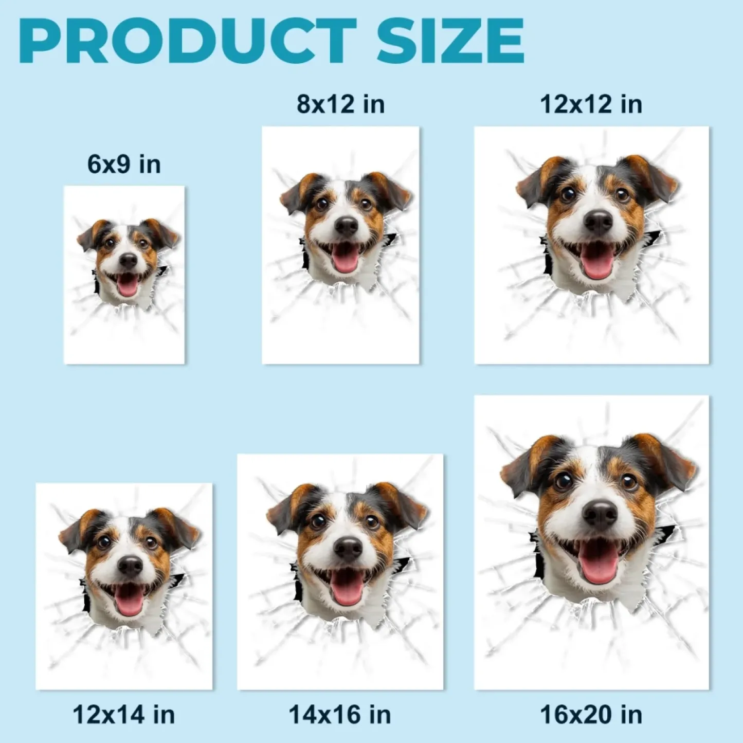 Calcomanía Con Foto Personalizada Para Autocaravana: Regalos De Cumpleaños Personalizados Para Amantes De Los Perros Y Los Gatos, Papás Y Mamás De Perros, Dueños De Gatos. ¡demasiado Genial Para Quedarse Dentro!