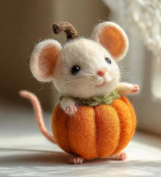 Adopta Un Fantasma, Calabaza Fantasma De Halloween De Fieltro Hecha A Mano Con Sombrero De Mago, Decoración De Calabaza De Otoño, Decoración De Halloween, Decoración De Guardería, Regalo Para Niños - miscalcetinescaramx