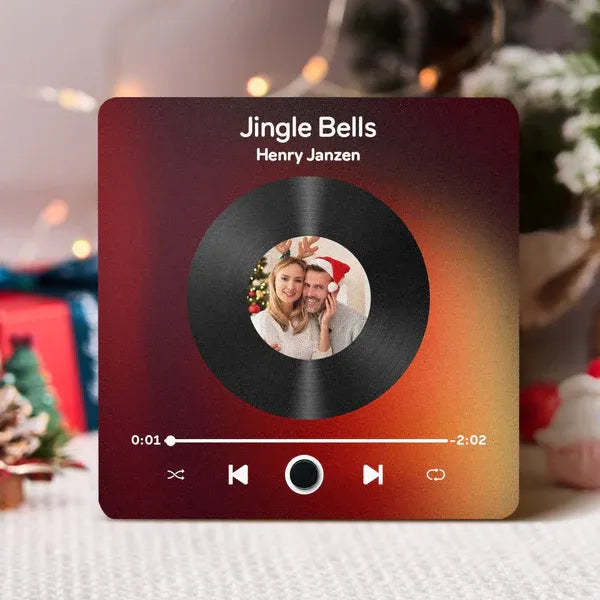Álbum De Fotos Personalizado Imán De Nevera Con Música Regalos De Navidad Imán De Nevera Con Música Spotify Para Teléfono Personalizado Pro - miscalcetinescaramx