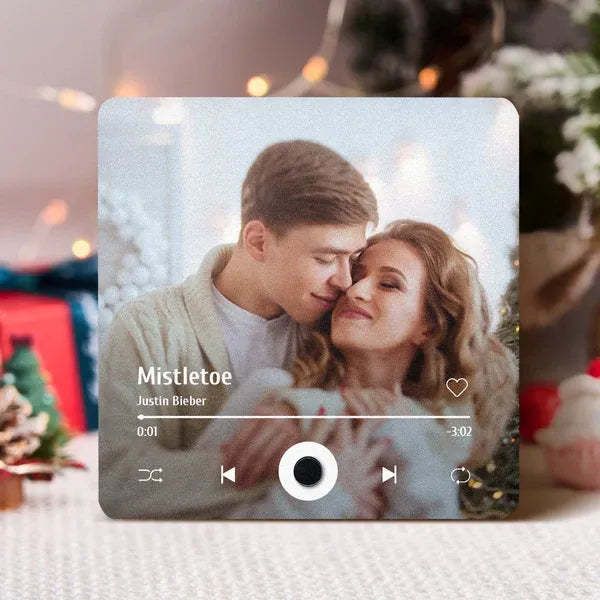 Álbum De Fotos Personalizado Imán De Nevera Con Música Regalos De Navidad Imán De Nevera Con Música Spotify Para Teléfono Personalizado Pro - miscalcetinescaramx
