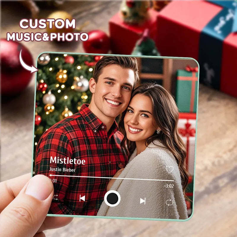 Álbum De Fotos Personalizado Imán De Nevera Con Música Regalos De Navidad Imán De Nevera Con Música Spotify Para Teléfono Personalizado Pro - miscalcetinescaramx