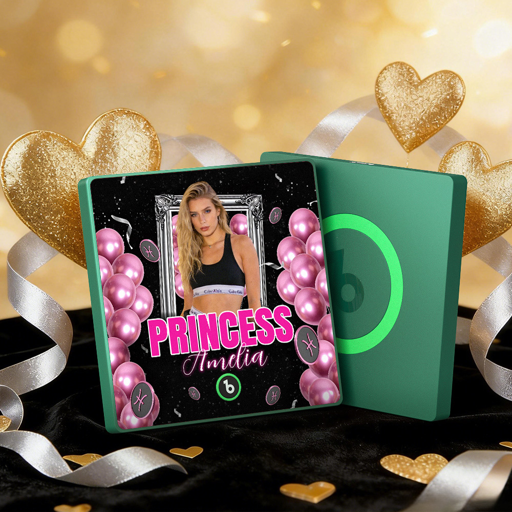 Imanes De Nevera Con Música Personalizada, Estilo Princesa, Marco Colorido, Álbum, Imán Para Nevera, Puede Reproducir Canciones, Regalo - miscalcetinescaramx