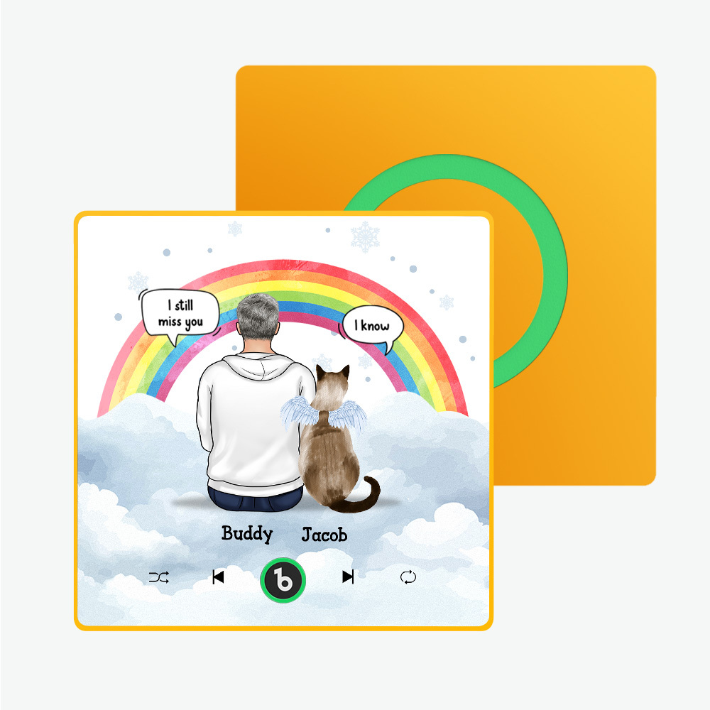 Álbum Personalizado Fram Música Nevera Imán Foto Teléfono Personalizado Música Nevera Imán Pro Personaje Personalizado Y Nombre Imán De Nevera Todavía Te Extraño - miscalcetinescaramx