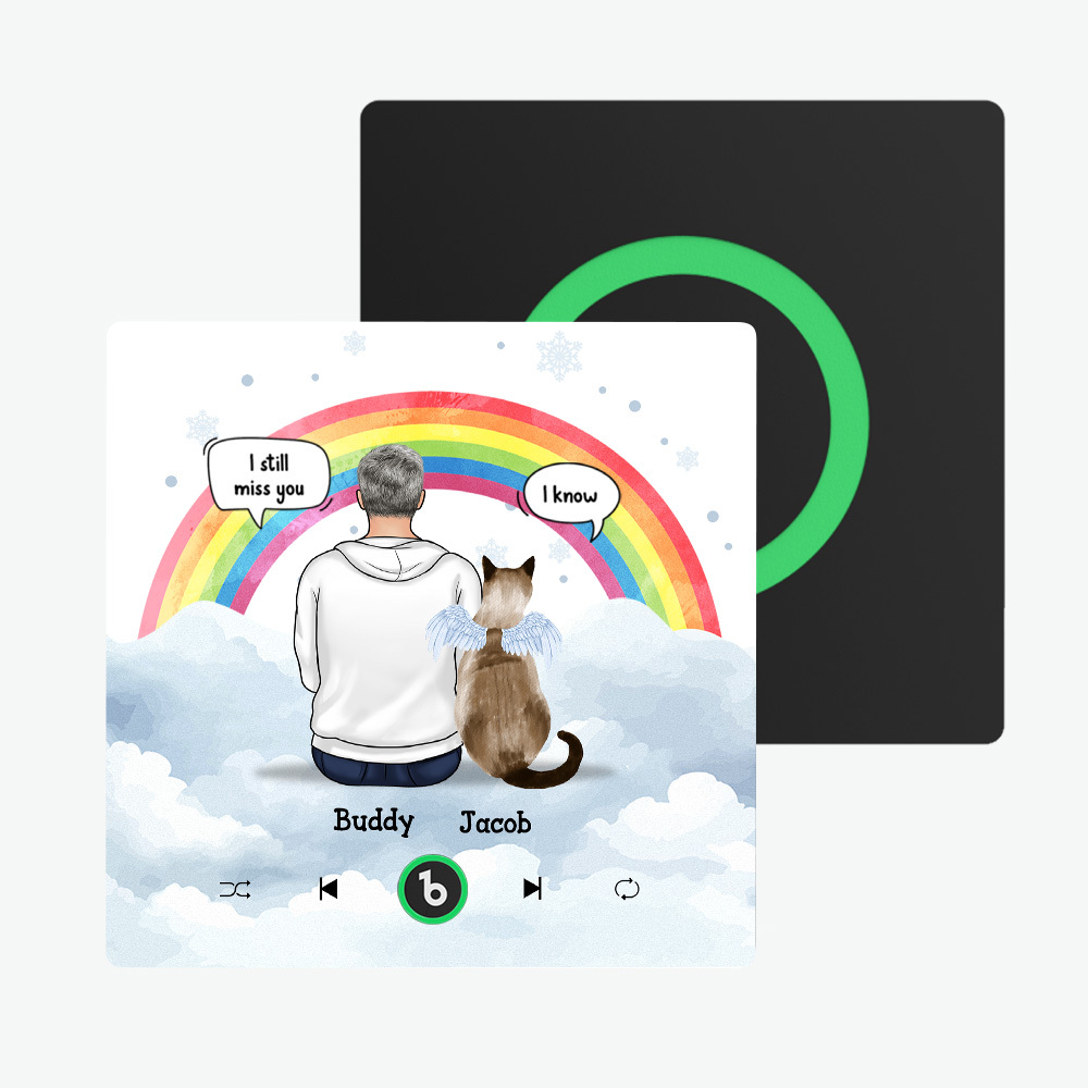 Álbum Personalizado Música Sin Marco Imán Para Nevera Foto Teléfono Personalizado Música Imán Para Nevera Pro Carácter Y Nombre Personalizados Imán Para Nevera Todavía Te Extraño