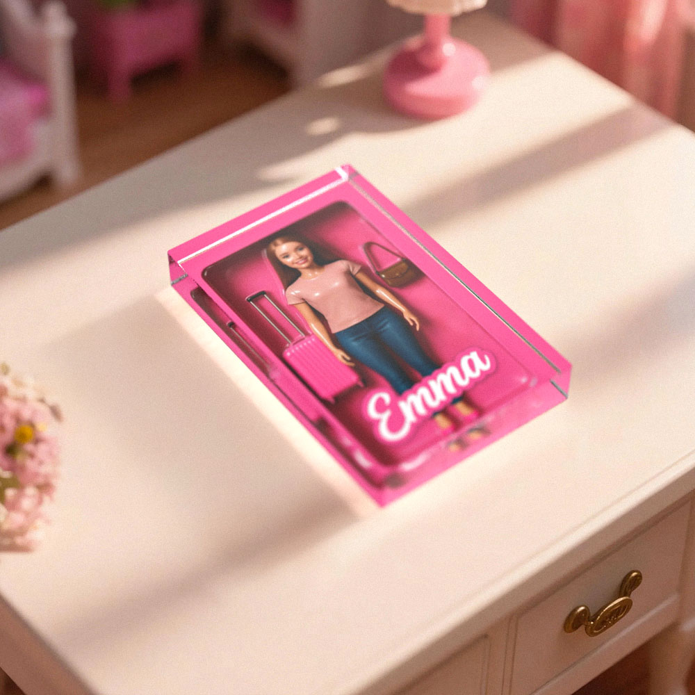 Retrato De Figura De Acción Estilo Muñeca Personalizado, Arte De Caja De Juguetes Personalizado, Kit De Inicio Personalizado, Arte De Figura De Juguete Personalizado, Regalo De Figura De Acción De Moda